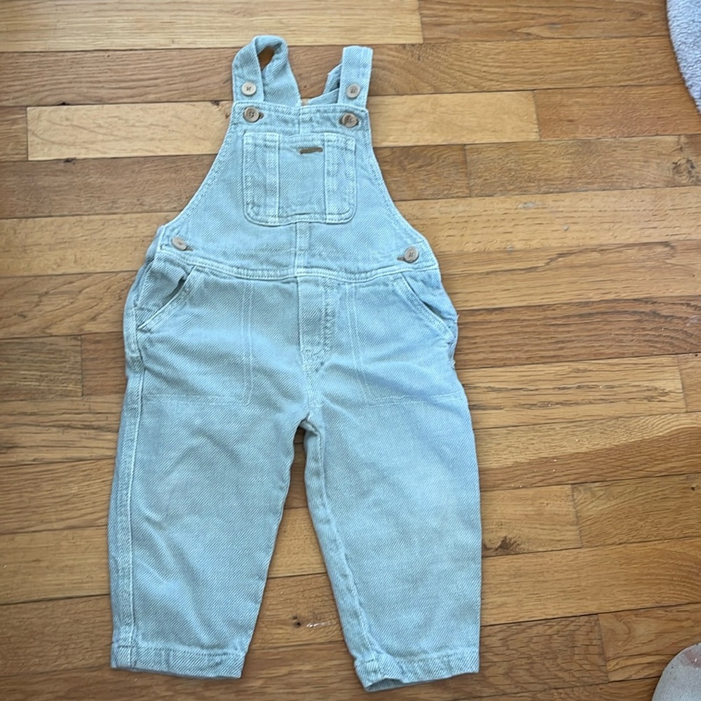 Zara Denim overalls
